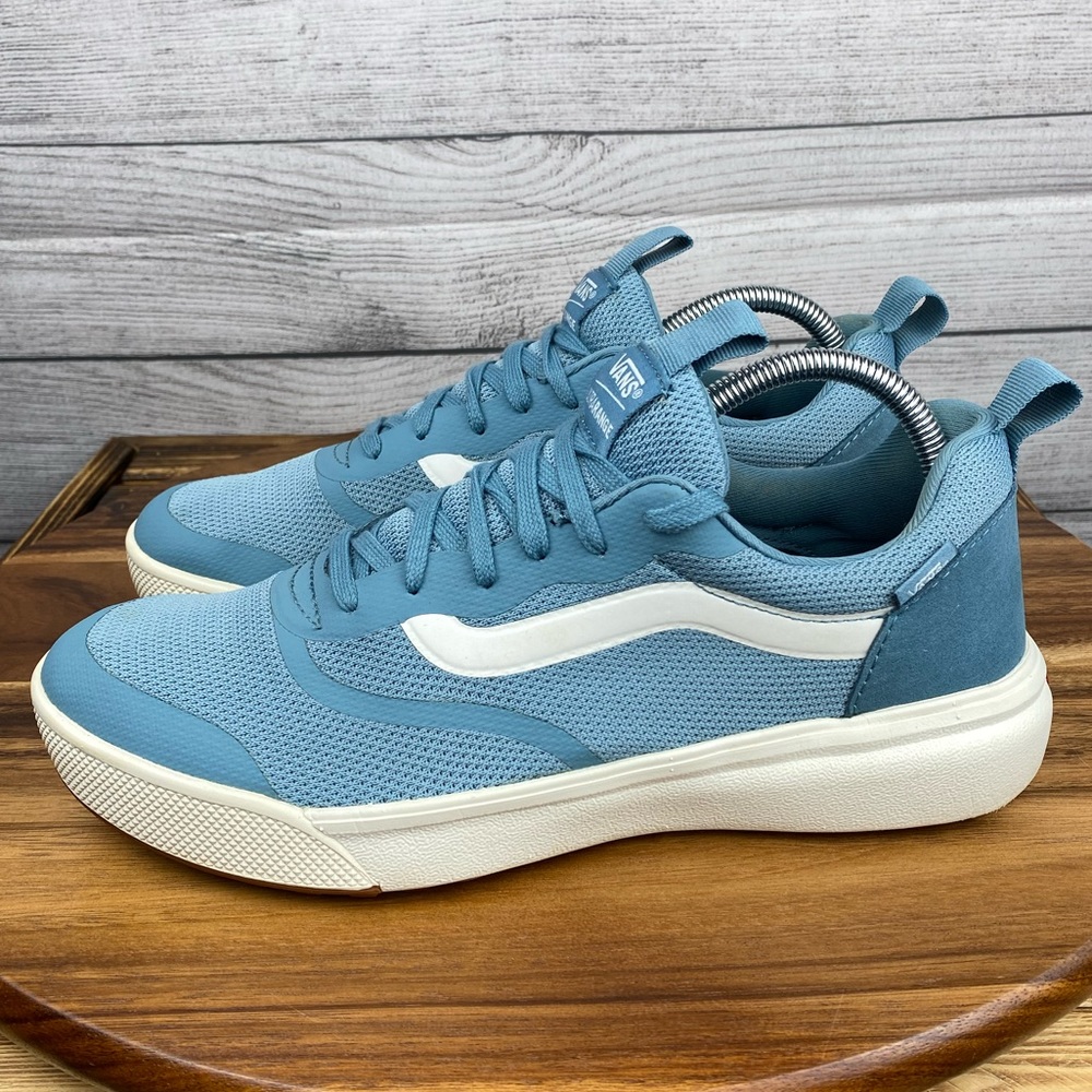 Vans UltraRange Rapidweld Smoke Blue Marshmallow Shoe Men’s Sneaker Size 9